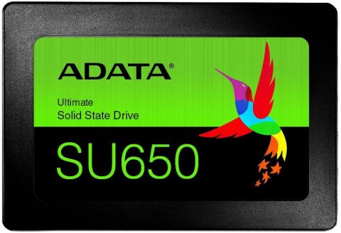 Adata Dysk SSD Ultimate SU650 256GB M.2 TLC 3D 2280 SATA Adata Dysk SSD Ultimate SU650 256GB M.2 TLC 3D 2280 SATA