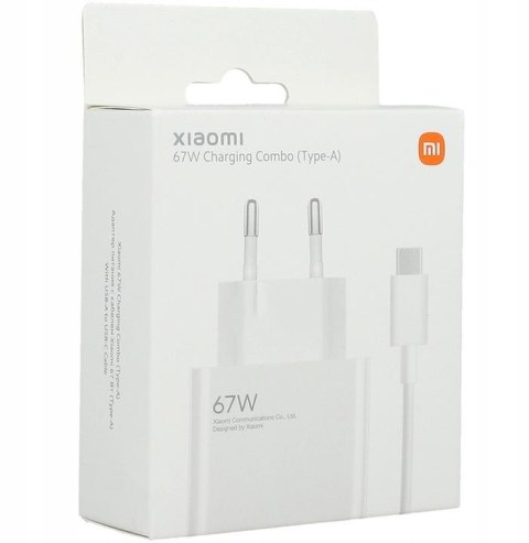 Ładowarka Sieciowa Xiaomi Mi 67W Wall Charger Type-A PD3.0 QC3.0 Ładowarka Sieciowa Xiaomi Mi 67W Wall Charger Type-A PD3.0 QC3.0