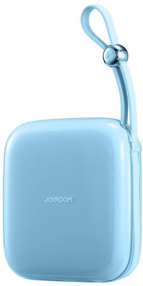 POWERBANK Joyroom Jelly Series JR-L002 10000mAh 22.5W PD QC Z KABLEM 1x USB-A 1x USB-C NIEBIESKI POWERBANK Joyroom Jelly Series JR-L002 10000mAh 22.5W PD QC Z KABLEM 1x USB-A 1x USB-C NIEBIESKI