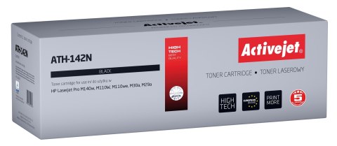 Activejet ATH-142N Toner (zamiennik HP 142A W1420A; Supreme; 950 stron; czarny) Activejet ATH-142N Toner (zamiennik HP 142A W1420A; Supreme; 950 stron; czarny)