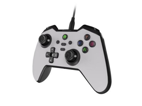 Gamepad Genesis Mangan 300 przewodowy do PC/SWITCH/MOBILE biały Gamepad Genesis Mangan 300 przewodowy do PC/SWITCH/MOBILE biały