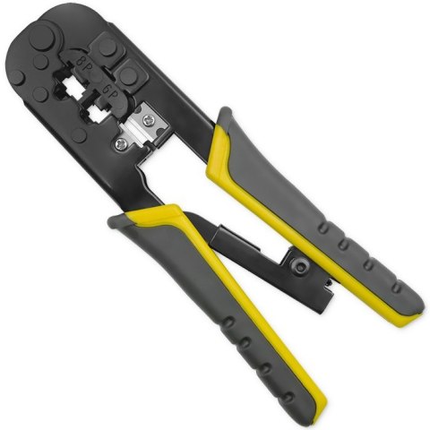 Qoltec Narzędzie do cięcia i zaciskania kabli Ethernet 8P 6P Qoltec Narzędzie do cięcia i zaciskania kabli Ethernet 8P 6P