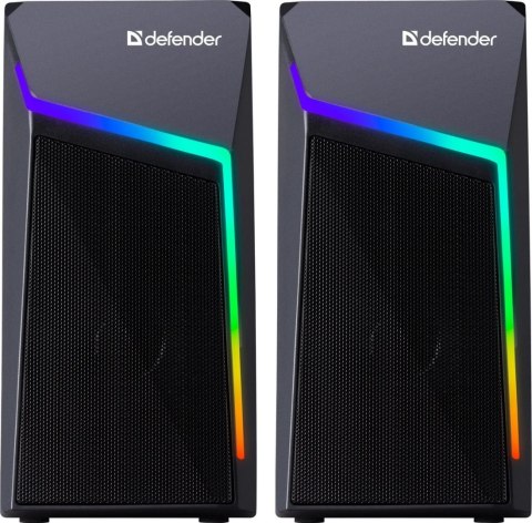 GŁOŚNIKI DEFENDER STELLAR 2.0 6W LED USB GŁOŚNIKI DEFENDER STELLAR 2.0 6W LED USB