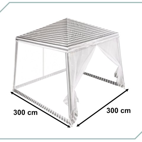 Namiot pawilon ogrodowy imprezowy handlowy altana Biały 2,4X2,4m Namiot pawilon ogrodowy imprezowy handlowy altana Biały 2,4X2,4m