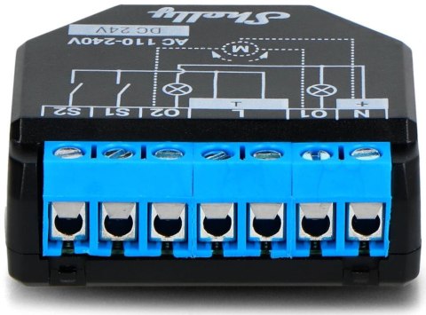 Shelly Plus 2PM Sterownik 2-kanałowy przekaźnik roletowy z pomiarem energii WIFI Shelly Plus 2PM Sterownik 2-kanałowy przekaźnik roletowy z pomiarem energii WIFI