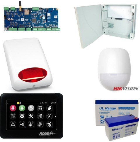 Zestaw ROPAM NEOLTE-IP-64 Centrala, akumulator, sygnalizator
