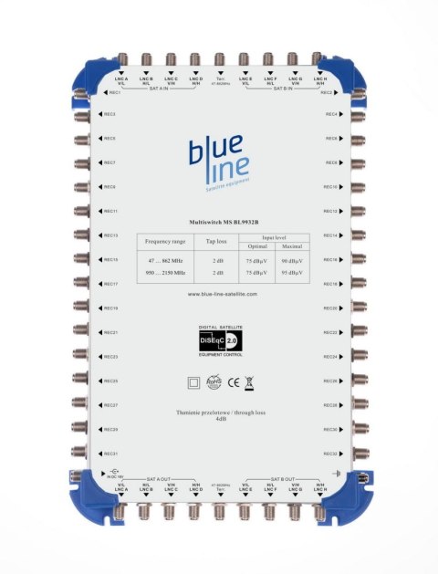 Multiswitch 9/9/32 MS BL9932B Blue Line Multiswitch 9/9/32 MS BL9932B Blue Line
