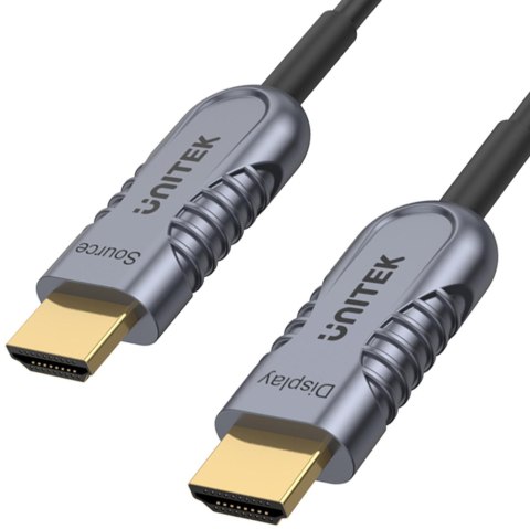 Unitek kabel optyczny HDMI 2.1 AOC 8K 120Hz 40 m Unitek kabel optyczny HDMI 2.1 AOC 8K 120Hz 40 m
