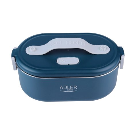 Adler AD 4505 blue Pojemnik na żywność podgrzewany lunch box zestaw pojemnik separator łyżeczka 0,8L 55W Adler AD 4505 blue Pojemnik na żywność podgrzewany lunch box zestaw pojemnik separator łyżeczka 0,8L 55W