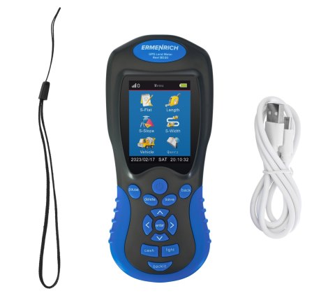 Miernik powierzchni gruntów z GPS Ermenrich Reel BD30
