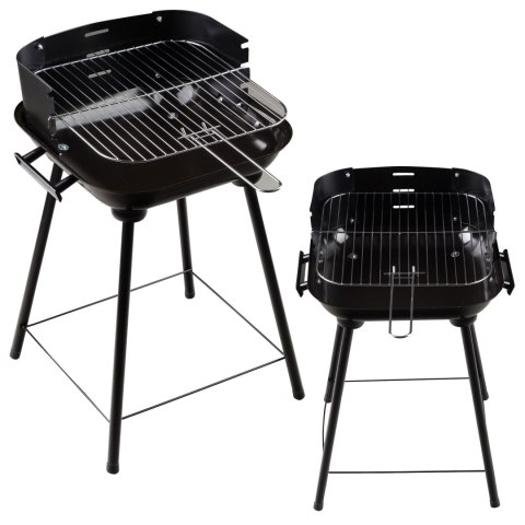 Grill ogrodowy z regulowanym rusztem piknikowy Grill ogrodowy z regulowanym rusztem piknikowy