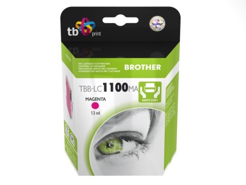 Wkład TB PRINT TBB-LC1100MA Zamiennik Brother LC1100M TBB-LC1100MA Wkład TB PRINT TBB-LC1100MA Zamiennik Brother LC1100M TBB-LC1100MA