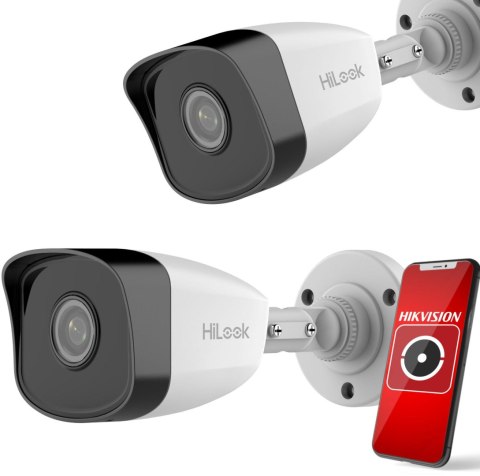 Zestaw monitoringu Hilook by Hikvision 2 kamer IP IPCAM-B5 1TB dysk Zestaw monitoringu Hilook by Hikvision 2 kamer IP IPCAM-B5 1TB dysk