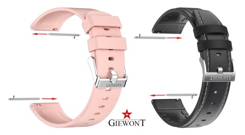 Teleskop Giewont stalowy do smartwatchy 22 mm GWT22 Teleskop Giewont stalowy do smartwatchy 22 mm GWT22