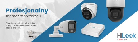 Zestaw monitoringu Hilook 6 kamer IP IPCAM-B4-30DL dysk 1TB Zestaw monitoringu Hilook 6 kamer IP IPCAM-B4-30DL dysk 1TB