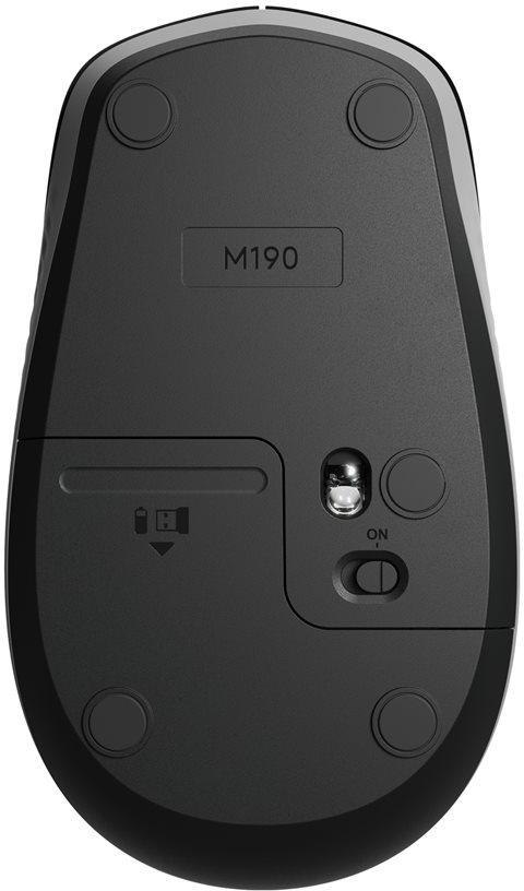 Mysz bezprzewodowa Logitech M190 Wireless Mouse szary Mysz bezprzewodowa Logitech M190 Wireless Mouse szary