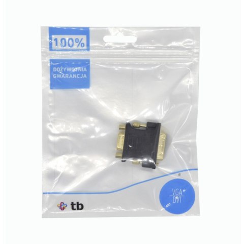 Adapter TB DVI-I (M) - VGA (F) DVI-I - VGA AKTBXVADVIMVGAF Adapter TB DVI-I (M) - VGA (F) DVI-I - VGA AKTBXVADVIMVGAF