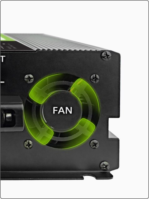 PRZETWORNICA NAPIĘCIA Green Cell PowerInverter LCD 12V -> 230V 2000W/4000W CZYSTA SINUSOIDA PRZETWORNICA NAPIĘCIA Green Cell PowerInverter LCD 12V -> 230V 2000W/4000W CZYSTA SINUSOIDA