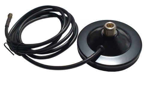 Qoltec Magnetyczna podstawa z kablem 2m |N Żeński | SMA Żeński Qoltec Magnetyczna podstawa z kablem 2m |N Żeński | SMA Żeński