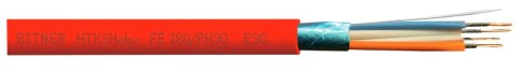 KABEL SYGNALIZACJI P.POŻ OGNIOODPORNY BITNER HTKSHekw PH90 1x2x1,0 - 100m KABEL SYGNALIZACJI P.POŻ OGNIOODPORNY BITNER HTKSHekw PH90 1x2x1,0 - 100m