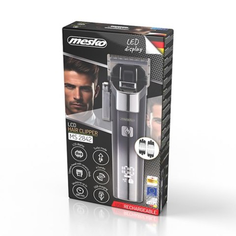 Maszynka do strzyżenia włosów z wyś. LED - USB-c