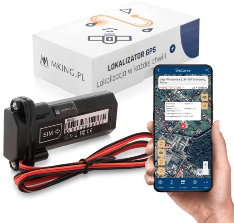 Lokalizator GPS Mking MK02 Śledzenie Pojazdu Łodzi Lokalizator GPS Mking MK02 Śledzenie Pojazdu Łodzi