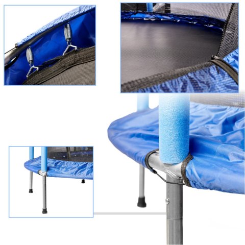 Trampolina ogrodowa dla dzieci siatka 140cm Trampolina ogrodowa dla dzieci siatka 140cm