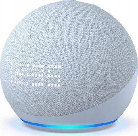 Amazon Echo Dot 5 z zegarem Cloud Blue Amazon Echo Dot 5 z zegarem Cloud Blue