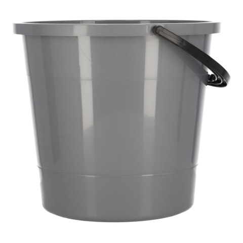 Uniwersalne wiadro 10L, POLSKI PRODUKT - szare