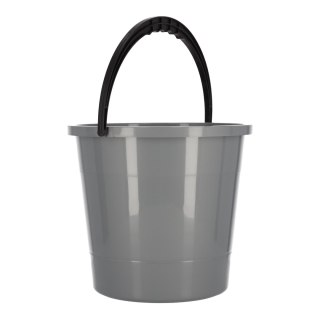 Uniwersalne wiadro 10L, POLSKI PRODUKT - szare
