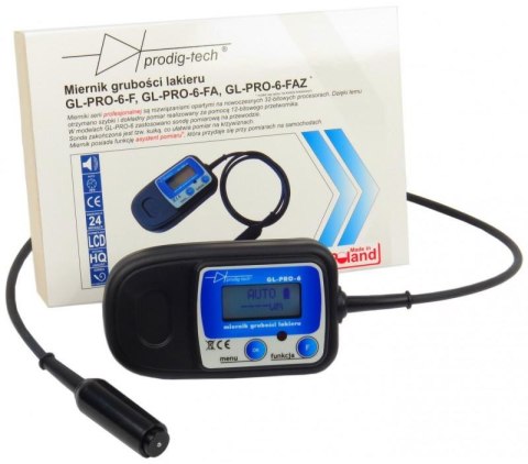 Miernik grubości lakieru Prodig-tech GL-PRO-6-FA Miernik grubości lakieru Prodig-tech GL-PRO-6-FA