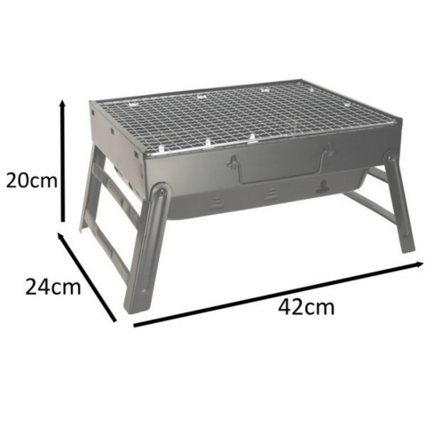 Grill węglowy turystyczny składany w walizce przenośny kempingowy Grill węglowy turystyczny składany w walizce przenośny kempingowy