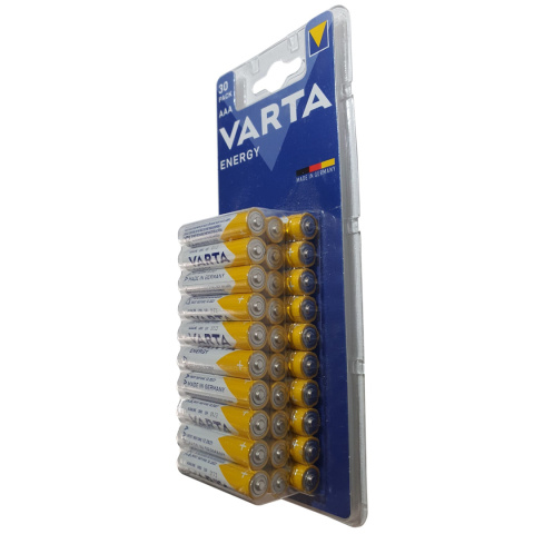 Baterie VARTA ENERGY AAA 1.5V 30 szt Baterie VARTA ENERGY AAA 1.5V 30 szt