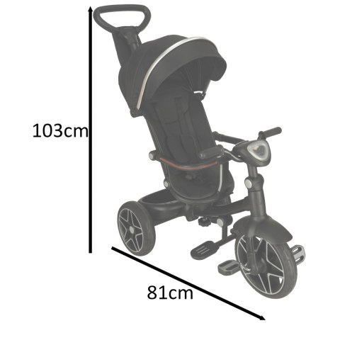 Rowerek trójkołowy TRIKE FIX Elite czarny Rowerek trójkołowy TRIKE FIX Elite czarny