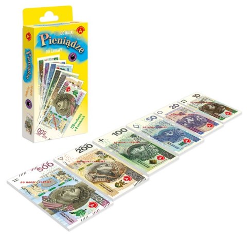 Pieniądze zabawka edukacyjna 500 120 el. 3+ ALEXANDER Pieniądze zabawka edukacyjna 500 120 el. 3+ ALEXANDER
