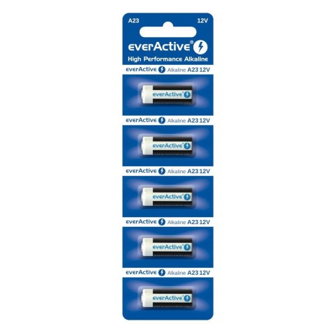 Baterie alkaliczne everActive 23A 12V - 5 sztuk Baterie alkaliczne everActive 23A 12V - 5 sztuk