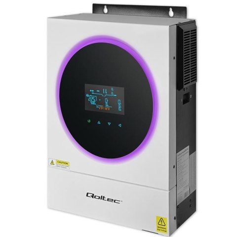 Inwerter solarny Qoltec hybrydowy Off-Grid 6kVA | 6kW | 120A | MPPT | LCD | Wi-Fi | BMS | Sinus Inwerter solarny Qoltec hybrydowy Off-Grid 6kVA | 6kW | 120A | MPPT | LCD | Wi-Fi | BMS | Sinus