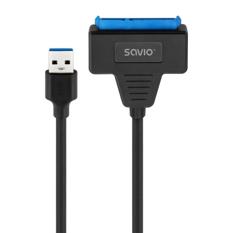 Kabel adapter SAVIO AK-68 USB-A 3.1 Gen 1 (M) - SATA (F) do dysków 2.5" Kabel adapter SAVIO AK-68 USB-A 3.1 Gen 1 (M) - SATA (F) do dysków 2.5"
