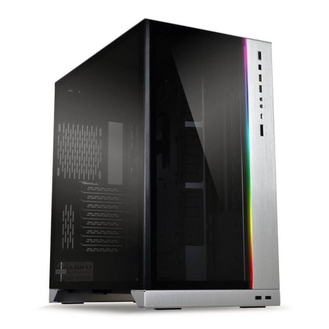 Obudowa Lian Li O11DXL-S E-ATX Big Tower bez zasilacza z oknem czarno-srebrna Obudowa Lian Li O11DXL-S E-ATX Big Tower bez zasilacza z oknem czarno-srebrna