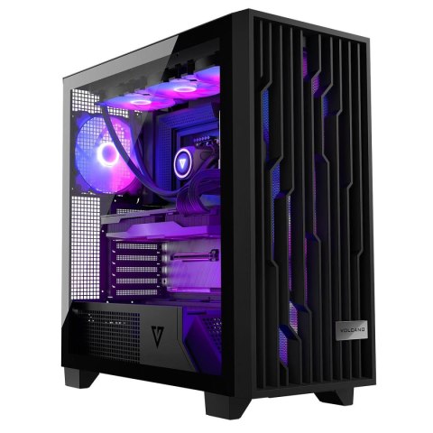 Obudowa Modecom Volcano Perun APEX ARGB MIDI, Czarna Obudowa Modecom Volcano Perun APEX ARGB MIDI, Czarna