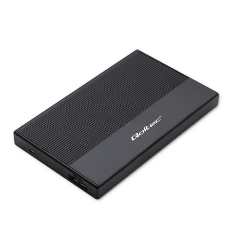 Obudowa/kieszeń Qoltec na dysk SSD HDD 2.5" | SATA | USB 3.0 | Super speed 5Gb/s | 2TB | Czarny Obudowa/kieszeń Qoltec na dysk SSD HDD 2.5" | SATA | USB 3.0 | Super speed 5Gb/s | 2TB | Czarny