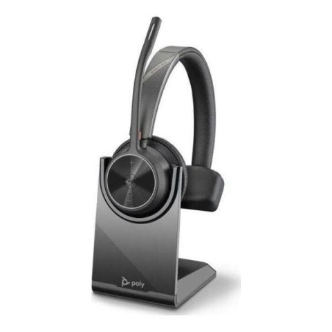 Słuchawki bezprzewodowe z mikrofonem Poly 4310-M UC Charge Stand czarne Słuchawki bezprzewodowe z mikrofonem Poly 4310-M UC Charge Stand czarne