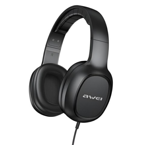 Słuchawki z mikrofonem Awei GM-6 stereo nauszne jack 3,5mm Słuchawki z mikrofonem Awei GM-6 stereo nauszne jack 3,5mm