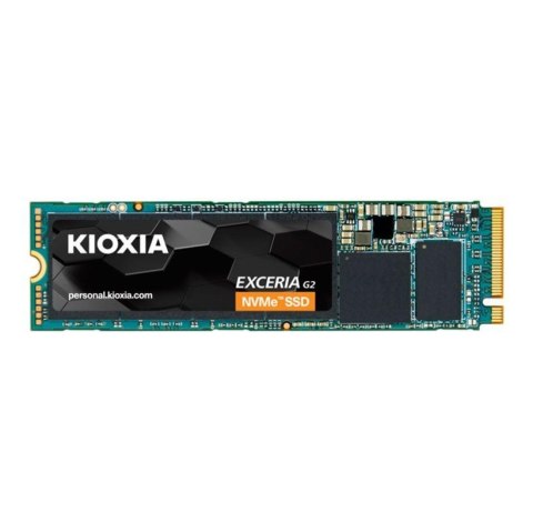 Dysk SSD KIOXIA EXCERIA G2 500B PCIe Gen3x4 NVMe (2100/1700 MB/s) 2280 Dysk SSD KIOXIA EXCERIA G2 500B PCIe Gen3x4 NVMe (2100/1700 MB/s) 2280