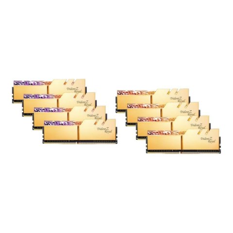 Pamięć DDR4 G.Skill Trident Z Royal RGB 64GB (8x8GB) 3600MHz CL14 1,45V XMP 2.0 Pamięć DDR4 G.Skill Trident Z Royal RGB 64GB (8x8GB) 3600MHz CL14 1,45V XMP 2.0