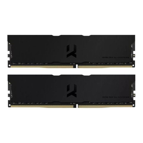 Pamięć DDR4 GOODRAM IRDM PRO Deep Black 32GB (2x16GB) 3600MHz CL18 1,35V Black Pamięć DDR4 GOODRAM IRDM PRO Deep Black 32GB (2x16GB) 3600MHz CL18 1,35V Black