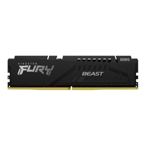 Pamięć DDR5 Kingston Fury Beast 32GB (1x32GB) 5200MHz CL36 1,25V Expo Black Pamięć DDR5 Kingston Fury Beast 32GB (1x32GB) 5200MHz CL36 1,25V Expo Black