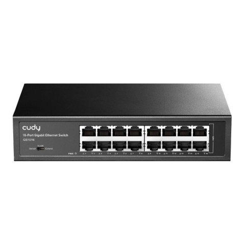 Switch niezarządzalny Cudy GS1016 16x10/100/1000Mbps Switch niezarządzalny Cudy GS1016 16x10/100/1000Mbps