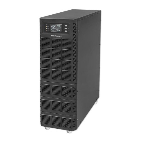 Zasilacz awaryjny UPS Qoltec 10kVA | 10000W | Power Factor 1.0 | LCD | EPO | USB | On-line Zasilacz awaryjny UPS Qoltec 10kVA | 10000W | Power Factor 1.0 | LCD | EPO | USB | On-line