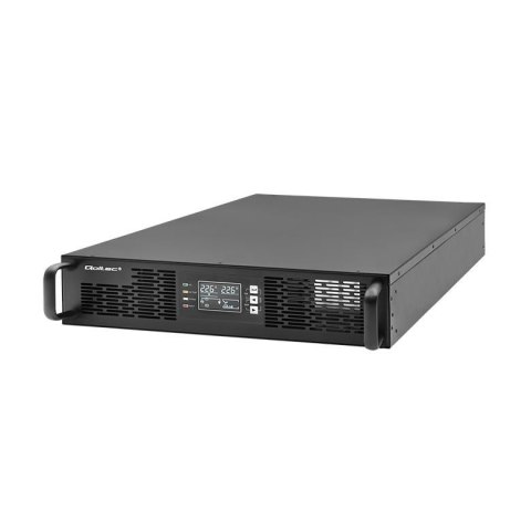 Zasilacz awaryjny UPS Qoltec do RACK | 2.4kVA | 2400W | Power Factor 1.0 | LCD | On-line Zasilacz awaryjny UPS Qoltec do RACK | 2.4kVA | 2400W | Power Factor 1.0 | LCD | On-line